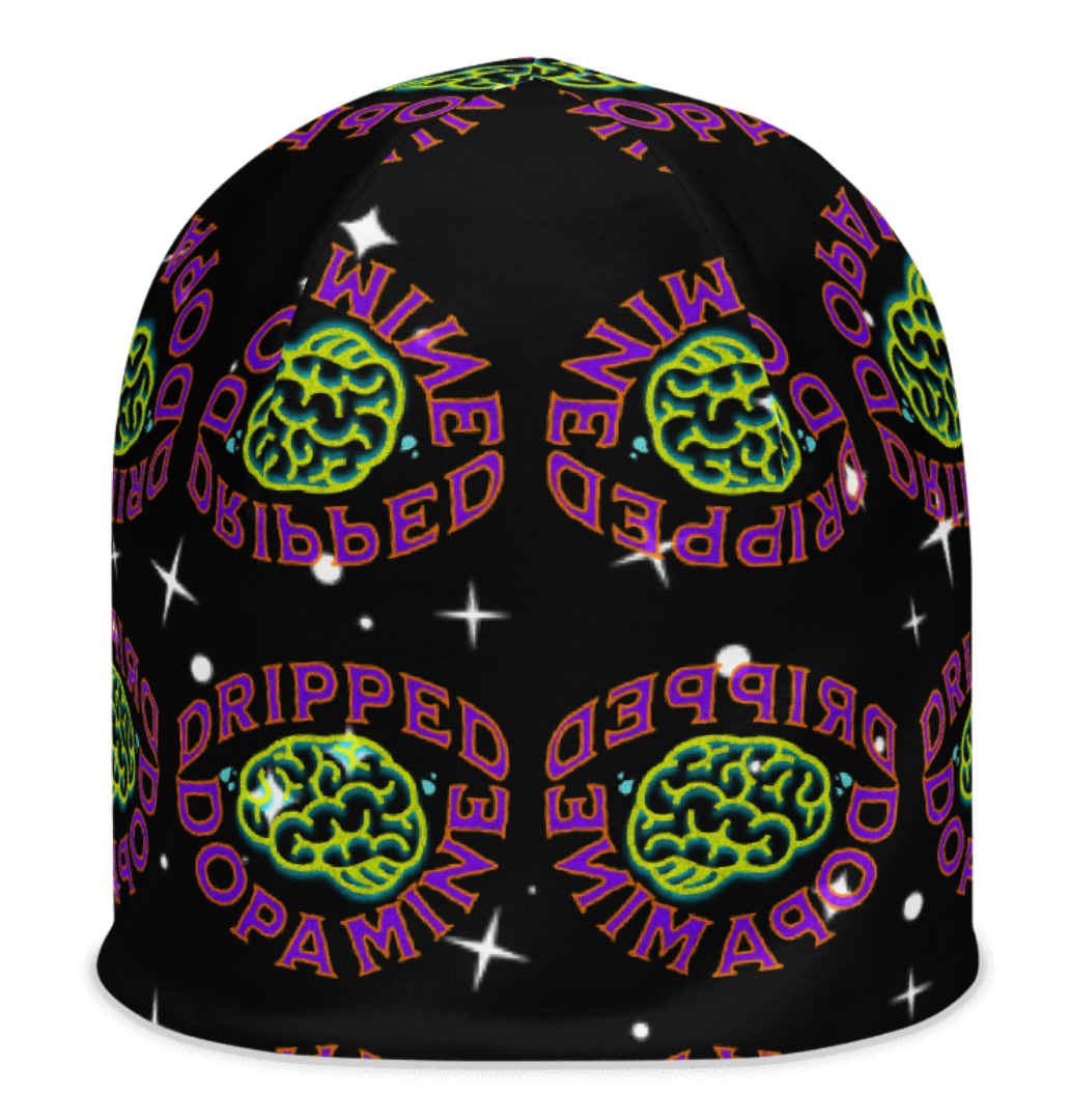 dripped dopamine logo Beanie