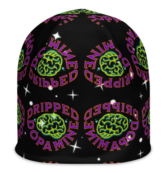 dripped dopamine logo Beanie