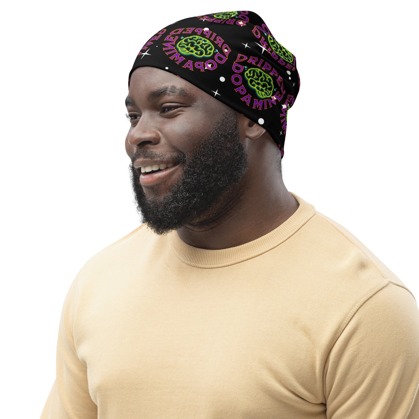 dripped dopamine logo Beanie