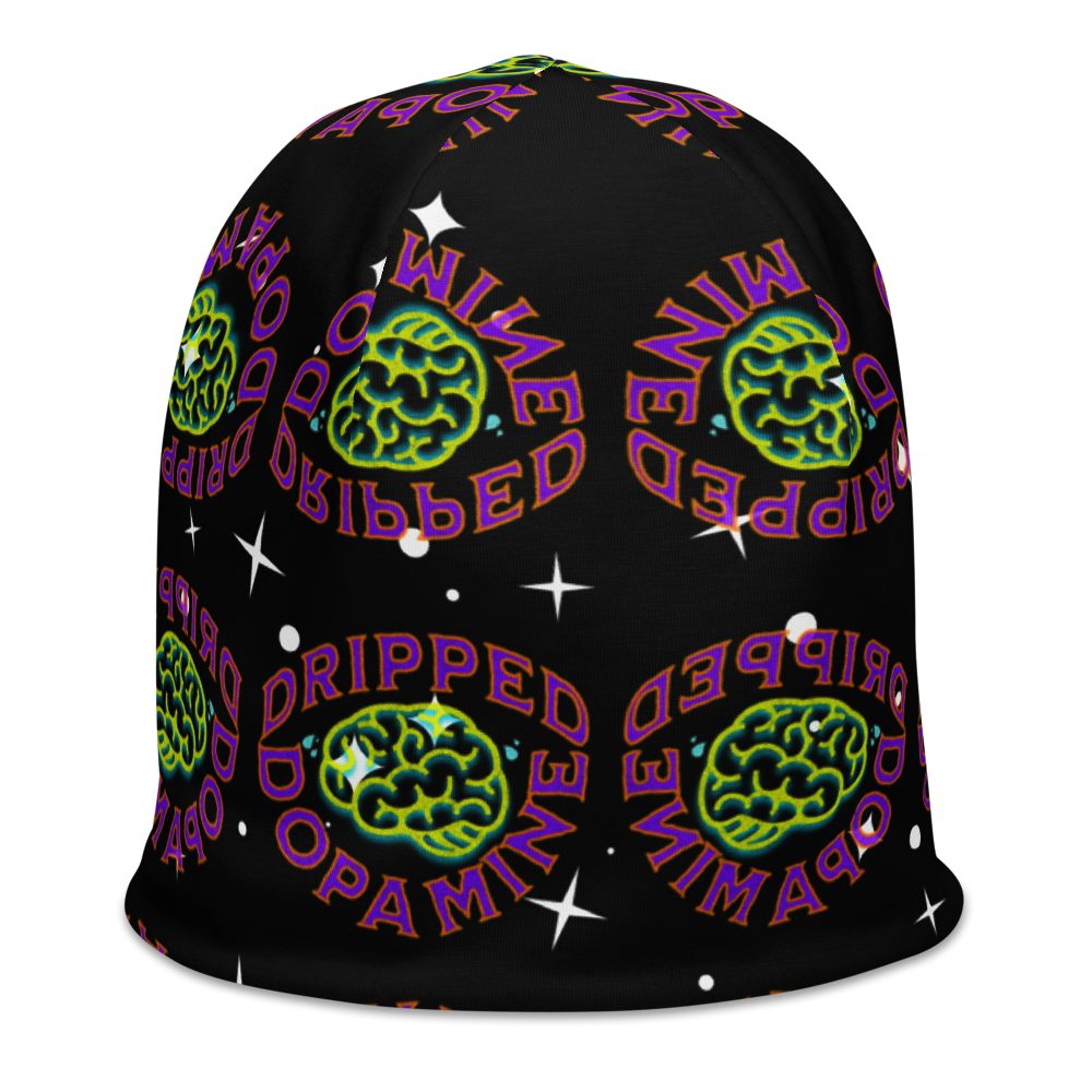 dripped dopamine logo Beanie