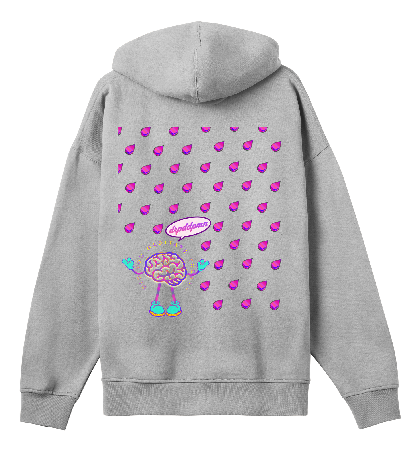 fuck depression - Box Style Hoodie