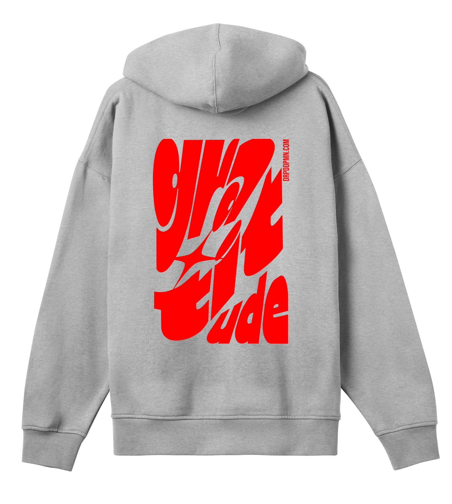 Gratitude Reminder Hoodie (Crimson)
