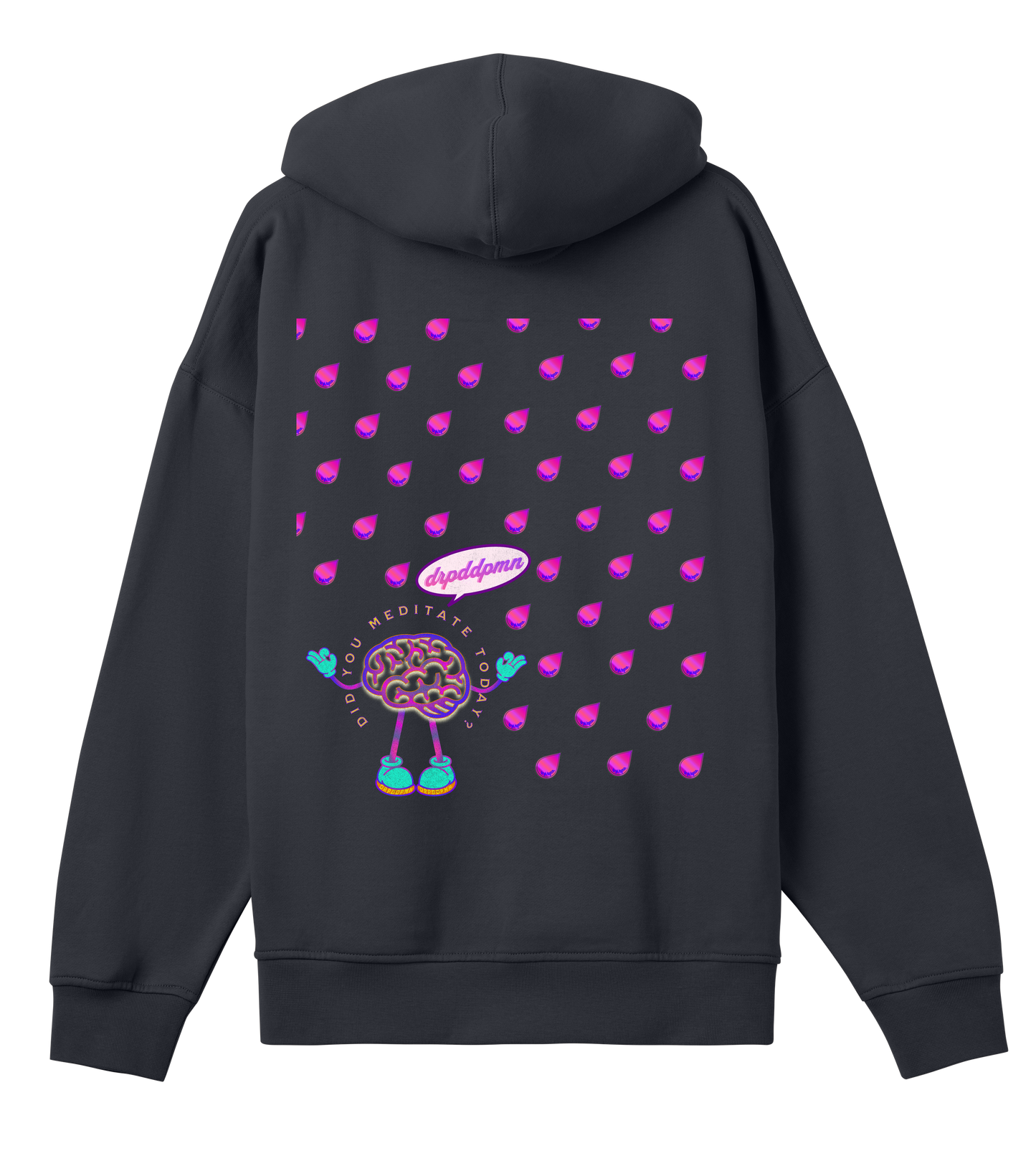 fuck depression - Box Style Hoodie