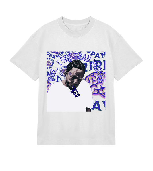 LA is team Kdot - Men's Box Tee